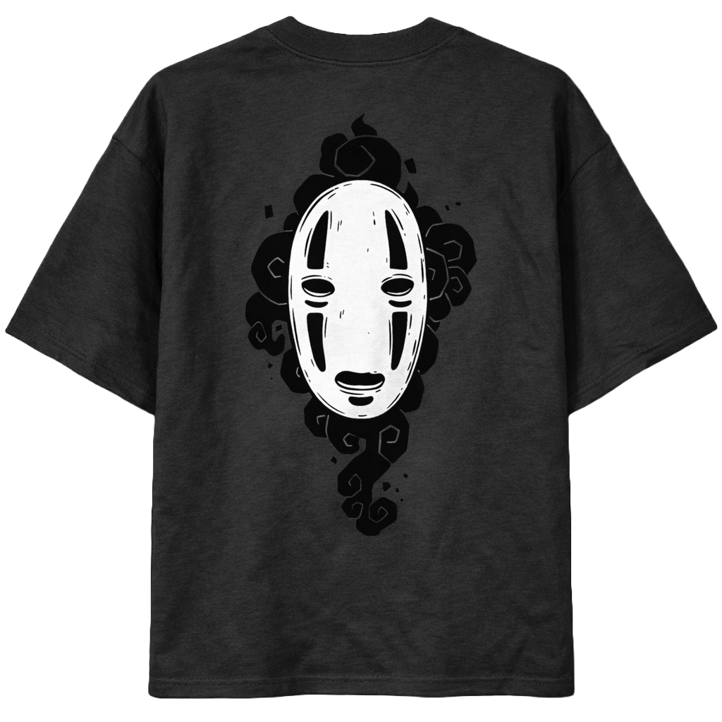 No-Face Mask (Backprint) - Oversize Shirt