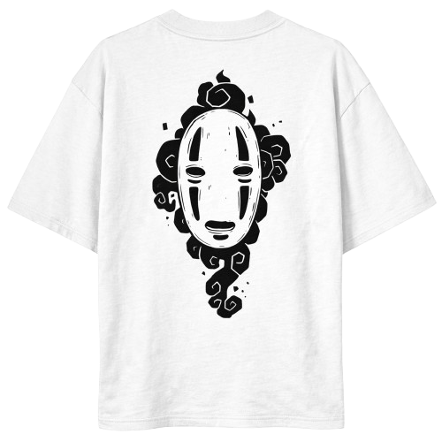 No-Face Mask (Backprint) - Oversize Shirt