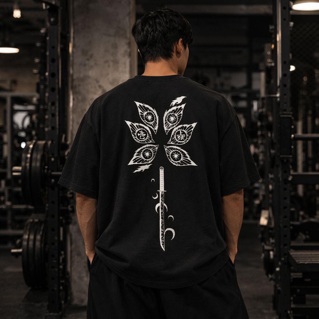 Kokushibo (Backprint) - Streetwear Oversized T-Shirt