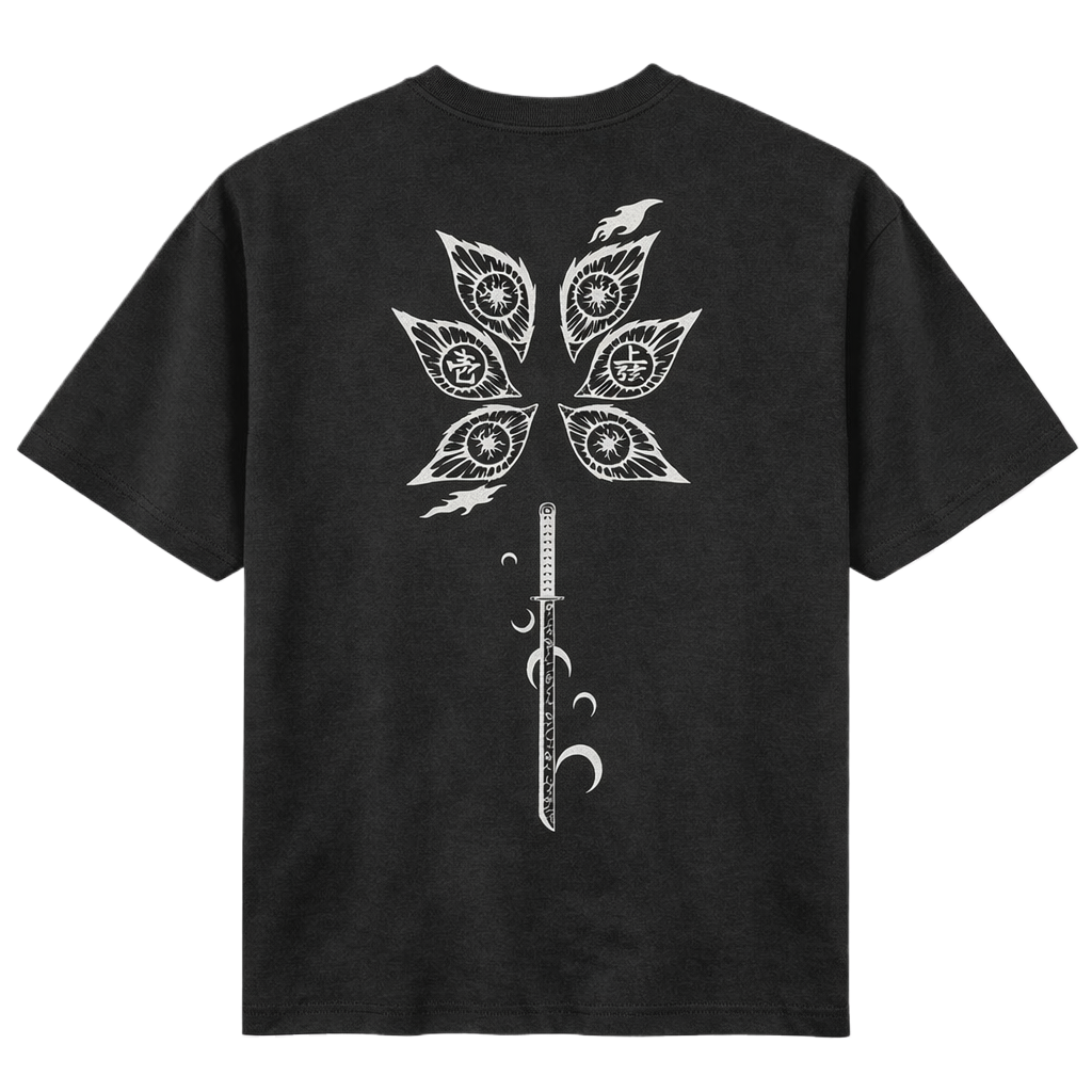 Kokushibo (Backprint) - Streetwear Oversized T-Shirt